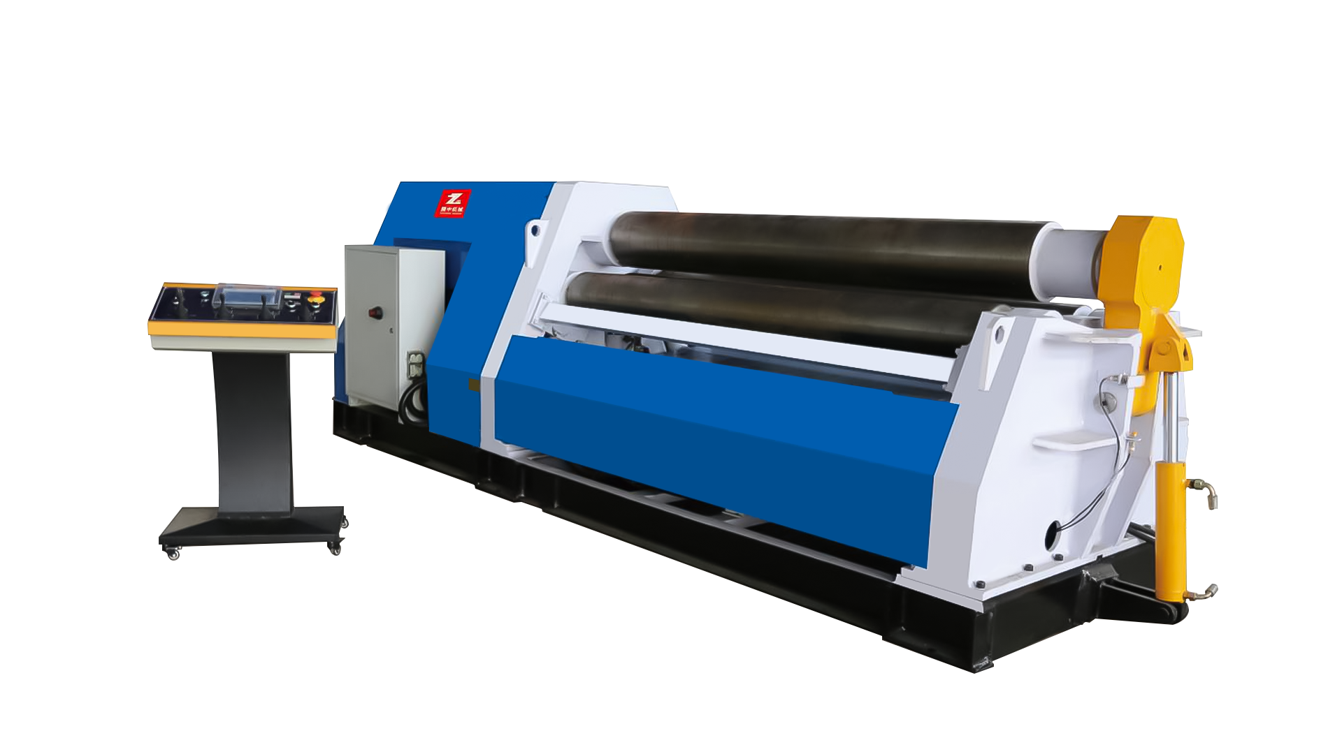 Mașină de laminat cu plăci cu patru role, servo electrică CNC